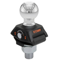 Curt RockerBall 2" Cushion Hitch Trailer Ball, 1" Shank, 7,500 LBS  • 40247