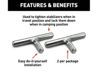 Lippert T-Bolts - JT's Strong Arm Jack Stabilizer  • 314594