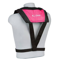 Onyx Outdoor A/M-24 PFD Pink/Black Inflatable Life Jacket  • 132000-105-004-14