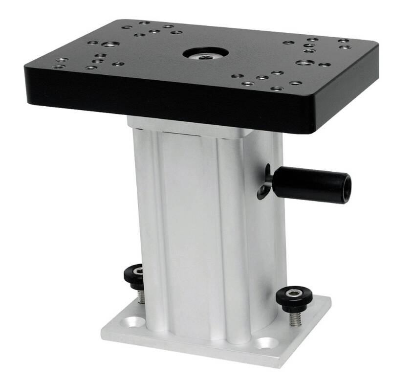 Cannon 6" Aluminum Swivel Base Downrigger Pedestal Mount  • 1904033