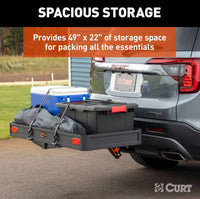 Curt Activelink 49" x 22" Aluminum Hitch Cargo Carrier  • 18415