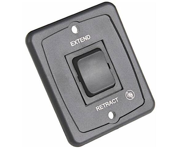 Lippert Solera Power Awning Switch Kit Black  • 285500