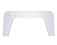 Icon Polar White Single Axle Fender Skirt, 1/2"L x 18"H (13-3/8" Arch Heigh)  • 00404