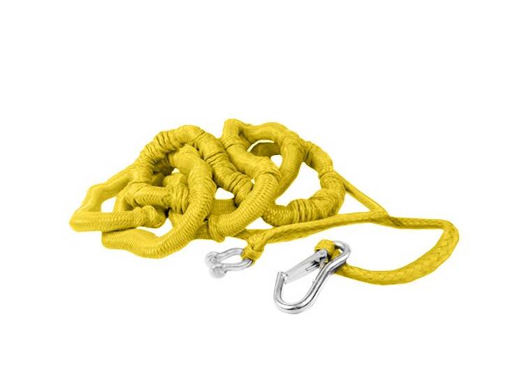 Greenfield 7'-21' L Yellow Polyester Bungee Anchor Cord  • SWAB-Y