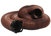 Valterra EZ Flush Sewer Drain Hose With Adapter - 20 Ft  • D04-0044