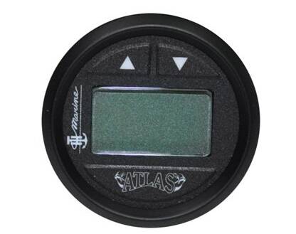 T-H Marine Atlas Black Dial In-Dash Mount Jack Plate Gauge Kit for 4" and 8" Models  • FAGK-1-DP