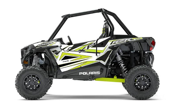 Pro Armor 2018 RZR XP 1000 Lower Door Insert Graphic - White Lightning  • P181G502WL