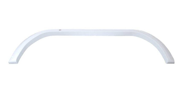 Icon FS1792 80-5/8"L x 20-1/4"H (16-1/4" Arch Heigh) Metallic Silver Tandem Fender Skirt for Carriage Cameo/Cabo Model  • 01793