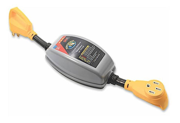 Camco 24" PowerGrip RV 50 Amp Circuit Analyzer Dogbone with Integrated Surge Protection  • 55313