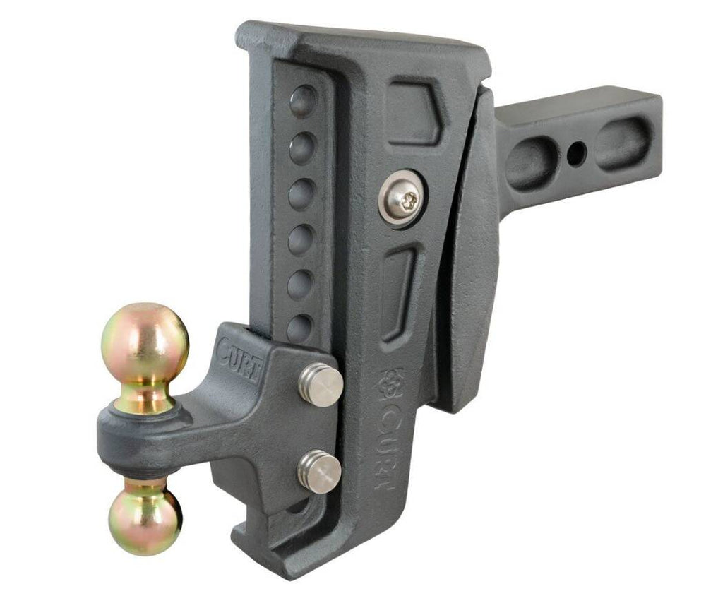Curt  Rebellion XD Adjustable Cushion Hitch, 2-1/2" Shank, 2" and 2-5/16" Balls, 20K  • 45955
