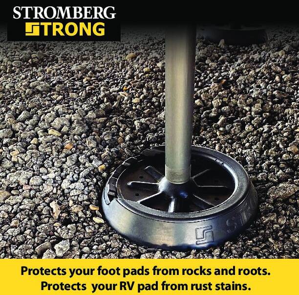 Stromberg Carlson 10" RV Jack Shoe Pad, 2-Pack  • JBP-S10.2