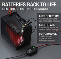 Noco 5-Amp Battery Charger, Battery Maintainer, and Battery Desulfator  • GENIUS5