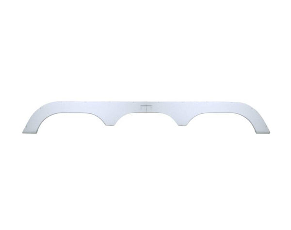 Icon Polar White Triple Axle Fender Skirt for Fleetwood Gearbox Model   • 01900