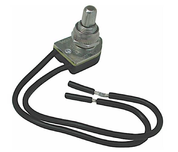 Valterra On/Off Push Button With 6" Lead  • DG16VP