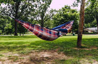 Equip 1 Person Travel Hammock, Plaid  • 97197