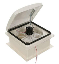 Heng's Zephyr Hi-Performance Powered RV Roof Vent - White  • SV1112-G4