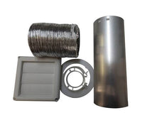 Pinnacle Outside RV Dryer Vent Kit - White  • 18-1059
