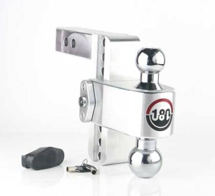 Weigh Safe 180 Turnover Ball 6" Drop Hitch with 2" Shank & Chrome Plated 2 & 2-5/16" Ball  • CTB6-2