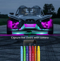 XK Glow LED Underglow Light Kit for Polaris Slingshot w/ XKChrome Smartphone App Controller  • XK-SLING-ADV