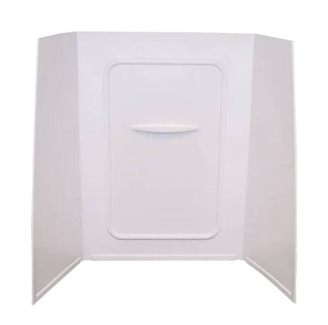 Lippert Bathtub Wall Surround; 24" x 36" x 59" (White)  • 210305