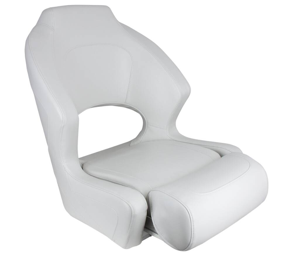 Springfield Marine Deluxe Sport Fold Up Boat Seat, White  • 1043259