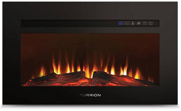 Furrion Built-In Electric RV Fireplace - Wood Platform, 30"  • 2021123775