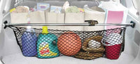 Keeper Ratcheting Cargo Bar with Storage Net 40in - 70in   • 05060