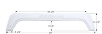 Icon Polar White Tandem Fender Skirt for Gulf Stream Innsbruck Model  • 12208