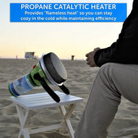 Flame King Portable Propane Gas Outdoor Heater with Piezo Electric Start  • YSN-AD03