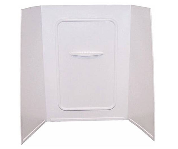 Lippert White Plastic Surround Bath Tub Wall (36"L x 24"W)  • 210303