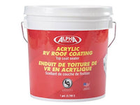 Alpha Systems Acrylic RV Roof Coating White, 1 Gallon  • 862401
