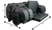 ATV TEK Arch Series Oversized Cargo Bag, Black  • ACBBLK
