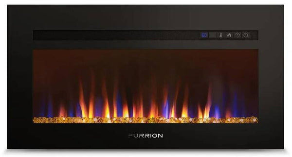 Furrion Built-In Electric RV Fireplace - Crystal Platform, 30"  • 2021123766