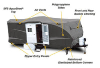 ADCO SFS AquaShed Designer Travel Trailer Cover (Gray, Up to 28'6")  • 52244