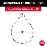 Taylor Made 18" Orange Tuff End Buoy  • 61149