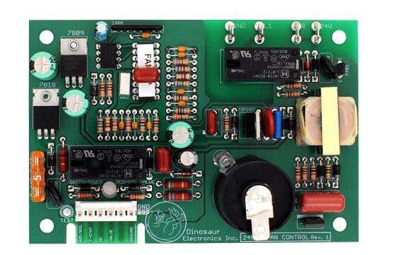 Dinosaur Electronics Universal Ignitor Board for 24 VAC Park Model Furnaces with Fan Control  • UIB 24 VAC