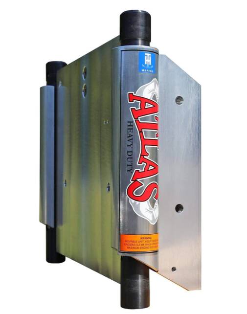 T-H Marine Atlas 12" Setback Hydraulic Jack Plate - Heavy Duty  • AHJ-12VHD-DP
