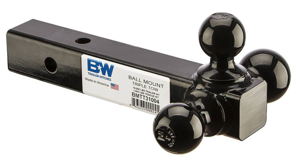 B&W Triple Tow Ball Mount  • BMTT31004