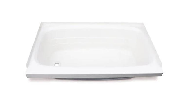 Lippert Bathtub with Left Drain; 24" x 46" (White)  • 209681