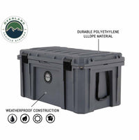 Overland Vehicle Systems D.B.S. - Dark Grey 169 QT Dry Box with Wheels, Drain, and Bottle Opener  • 40100031