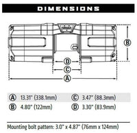 Warn AXON 45RC Powersport Winch  • 101240