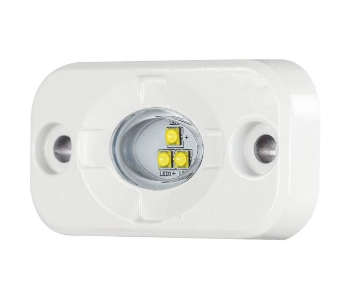 Heise White Marine Auxiliary Lighting Pod - 1.5" x 3"  • HE-ML1