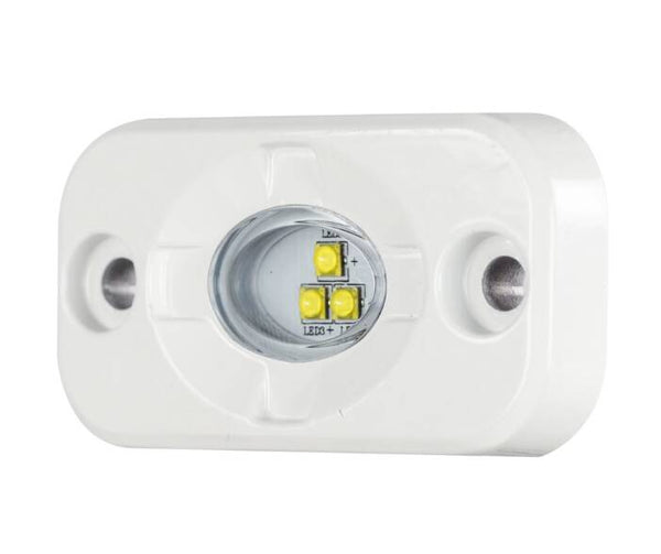 Heise White Marine Auxiliary Lighting Pod - 1.5" x 3"  • HE-ML1