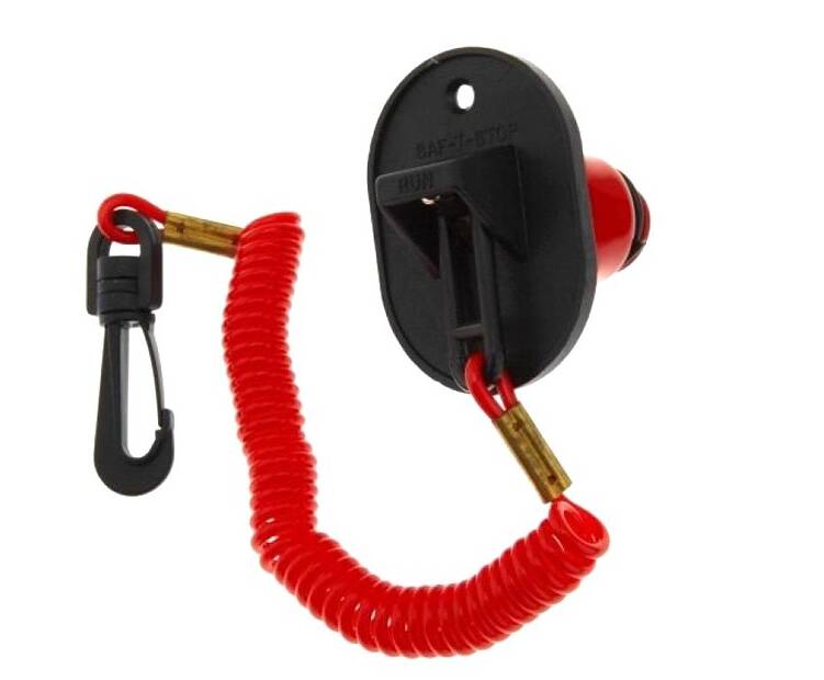 T-H Marine Saf-T-Stop Kill Switch with Lanyard  • KS-1-DP