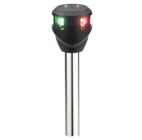 Attwood LightArmor Straight 10" 2-Pin Locking Bi-Color Pole LED Light with Task Light  • NV6LC2-10-7