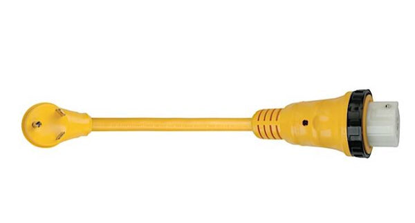 ParkPower 12" Dogbone Power Adapter (30A Straight Male x 50A Locking Female)  • 124ARV