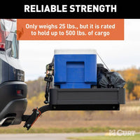 Curt Activelink 49" x 22" Aluminum Hitch Cargo Carrier  • 18415