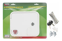 Valterra Cable Hatch, Medium Square, White  • A10-2150VP