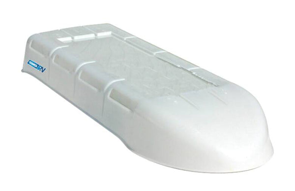 Camco RV Refrigerator Replacement Vent Cover, Top Only, White  • 42160
