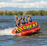 Airhead Great Big Mable Chariot Style 4 Person Towable Tube  • 53-2218
